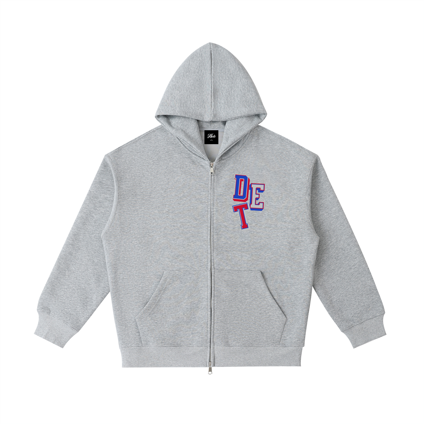 Heir DET Zip-Up Hoodie