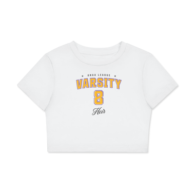 Heir Varsity Crop Tee