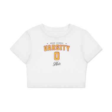 Heir Varsity Crop Tee