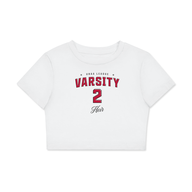 Heir Varsity Crop Tee