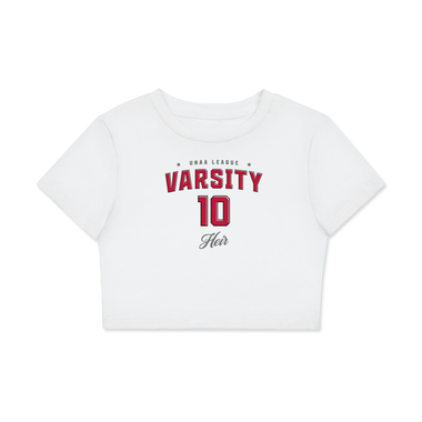 Heir Varsity Crop Tee