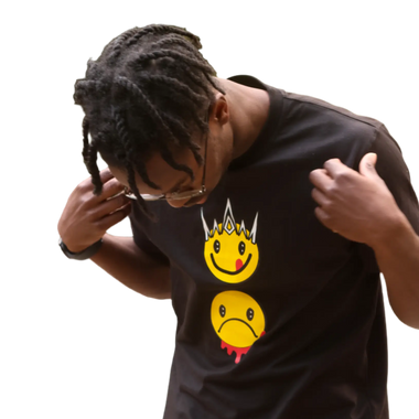 Happy Crown Graphic T-Shirt Heir Apparel Clothing