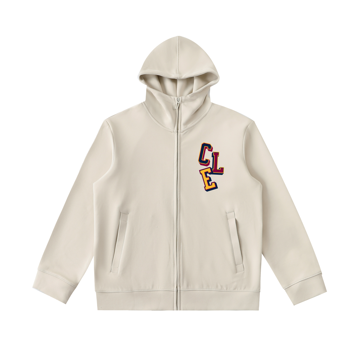 Heir CLE Zip-Up Hoodie