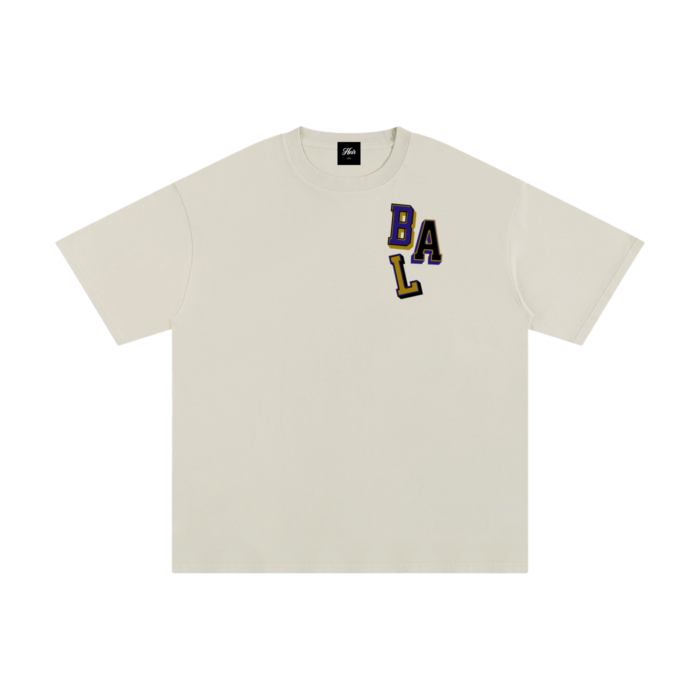 Heir "BAL" Baltimore Football T-Shirt