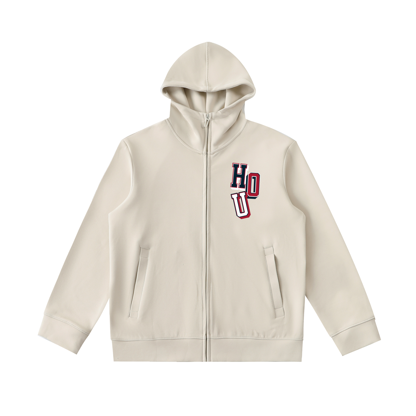 Heir "HOU" Houston Zip-Up Hoodie