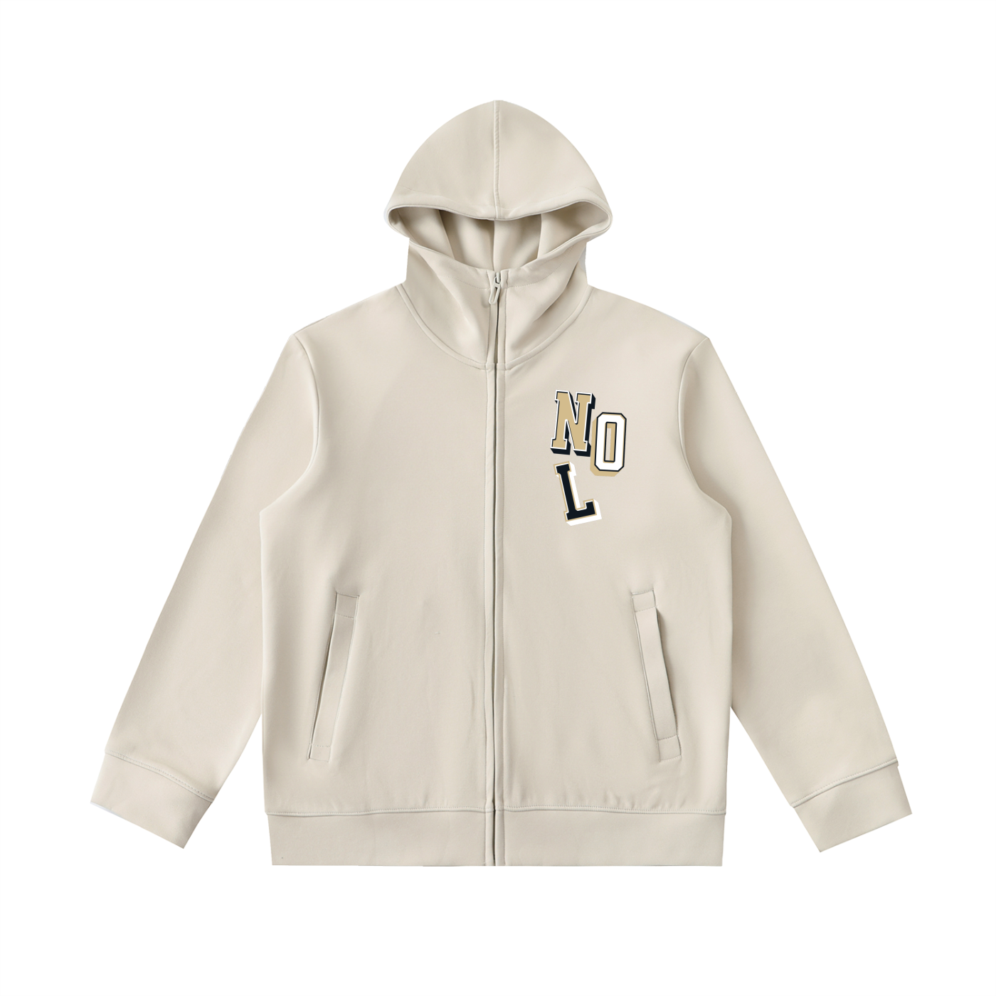 Heir "NOL" New Orleans Zip-Up Hoodie