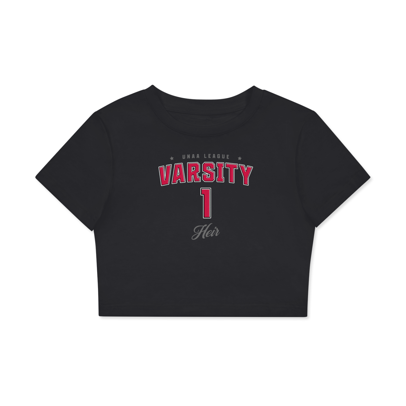 Heir Varsity Crop Tee