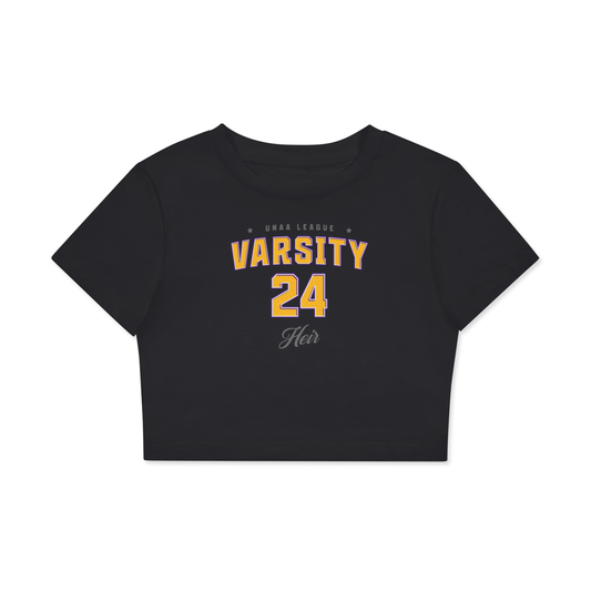 Heir Varsity Crop Tee