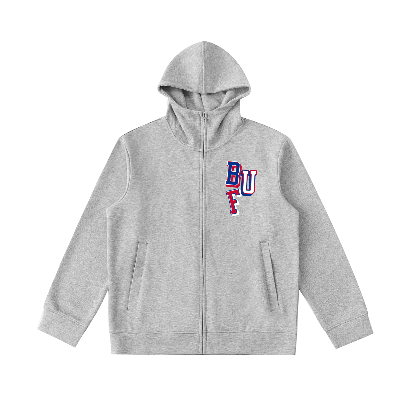 Heir "BUF" Buffalo Zip-Up Hoodie