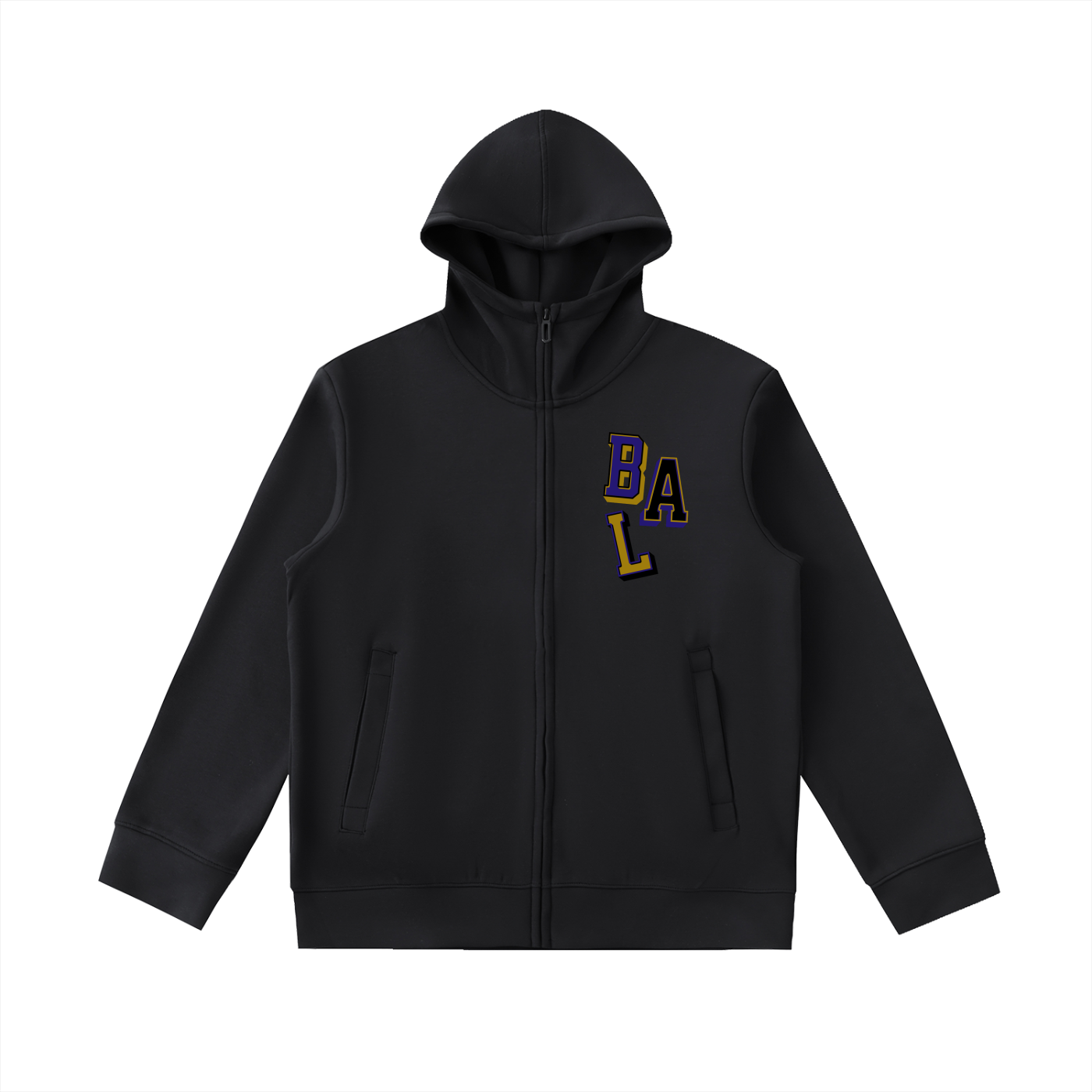 Heir "BAL" Baltimore Zip-Up Hoodie