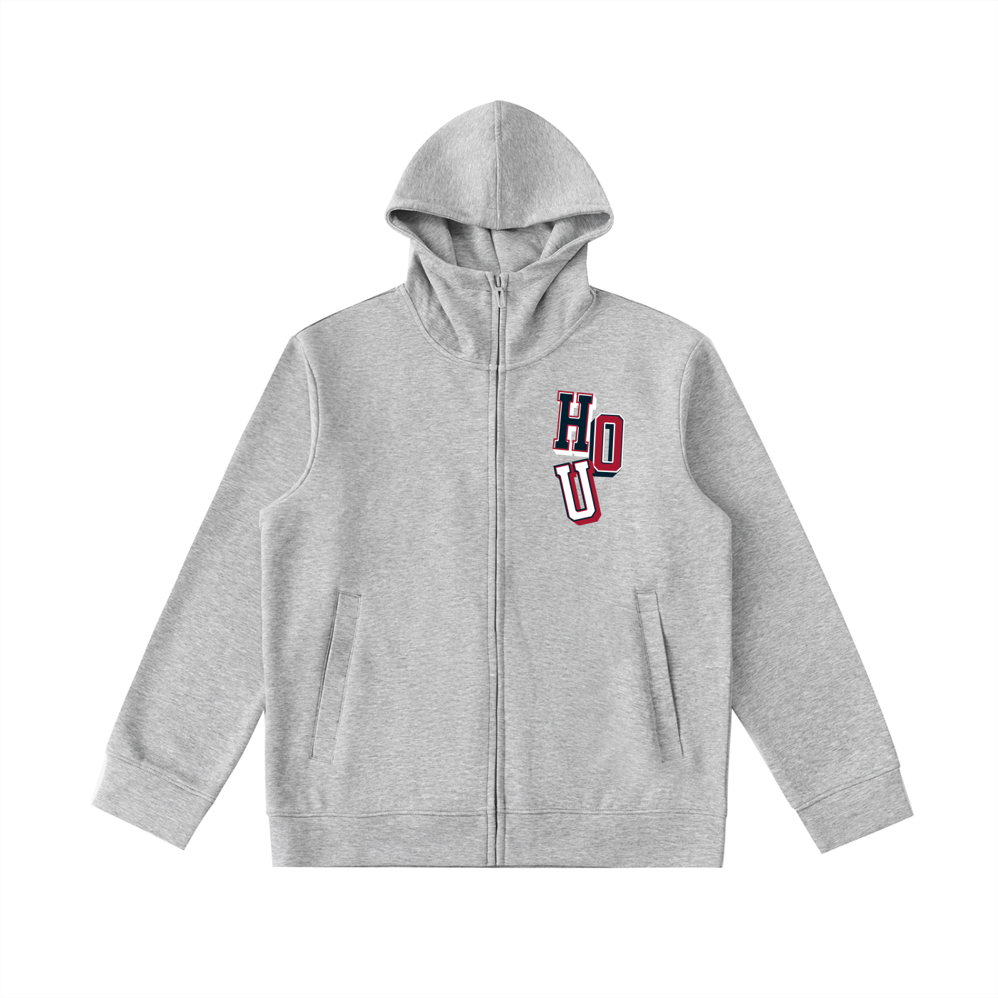 Heir "HOU" Houston Zip-Up Hoodie