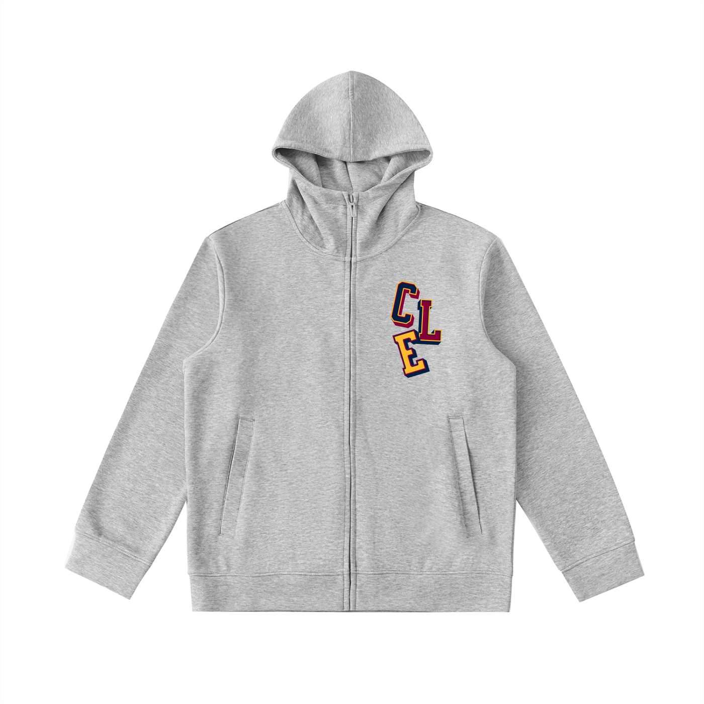 Heir CLE Zip-Up Hoodie
