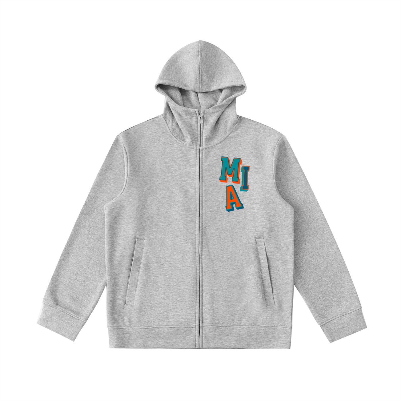Heir "MIA" Miami Zip-Up Hoodie
