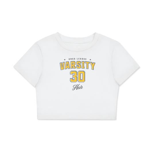 Heir Varsity Crop Tee