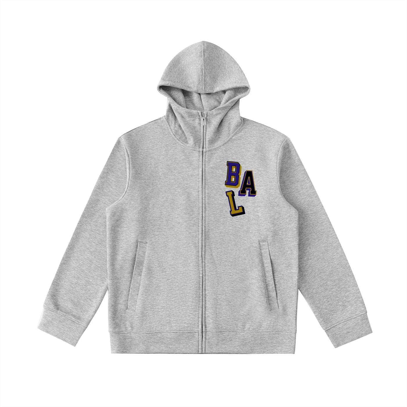 Heir "BAL" Baltimore Zip-Up Hoodie