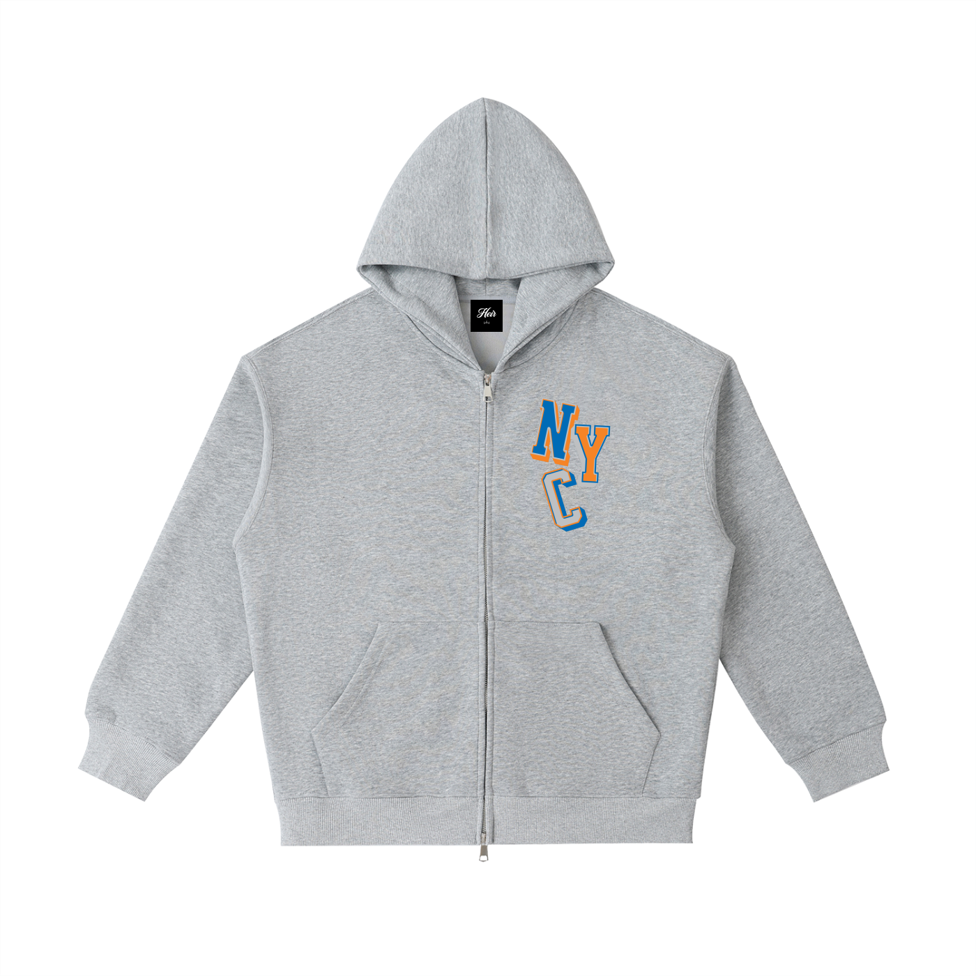 Heir NYC Zip-Up Hoodie
