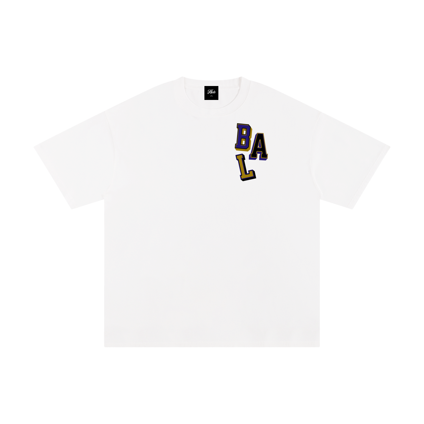 Heir "BAL" Baltimore Football T-Shirt