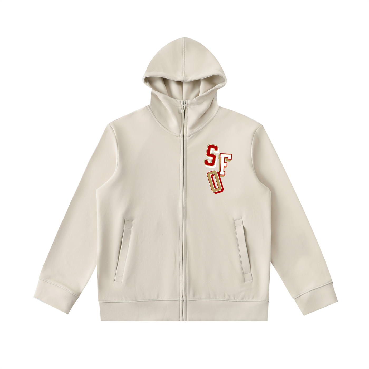 Heir "SFO" San Francisco Zip-Up Hoodie