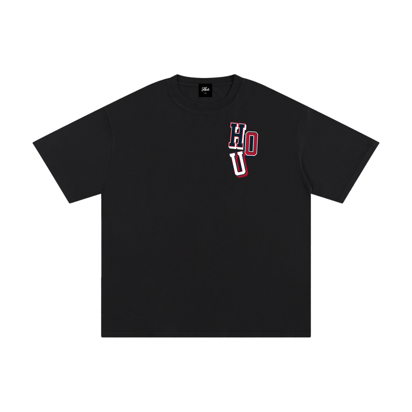 Heir "HOU" Houston Football T-Shirt