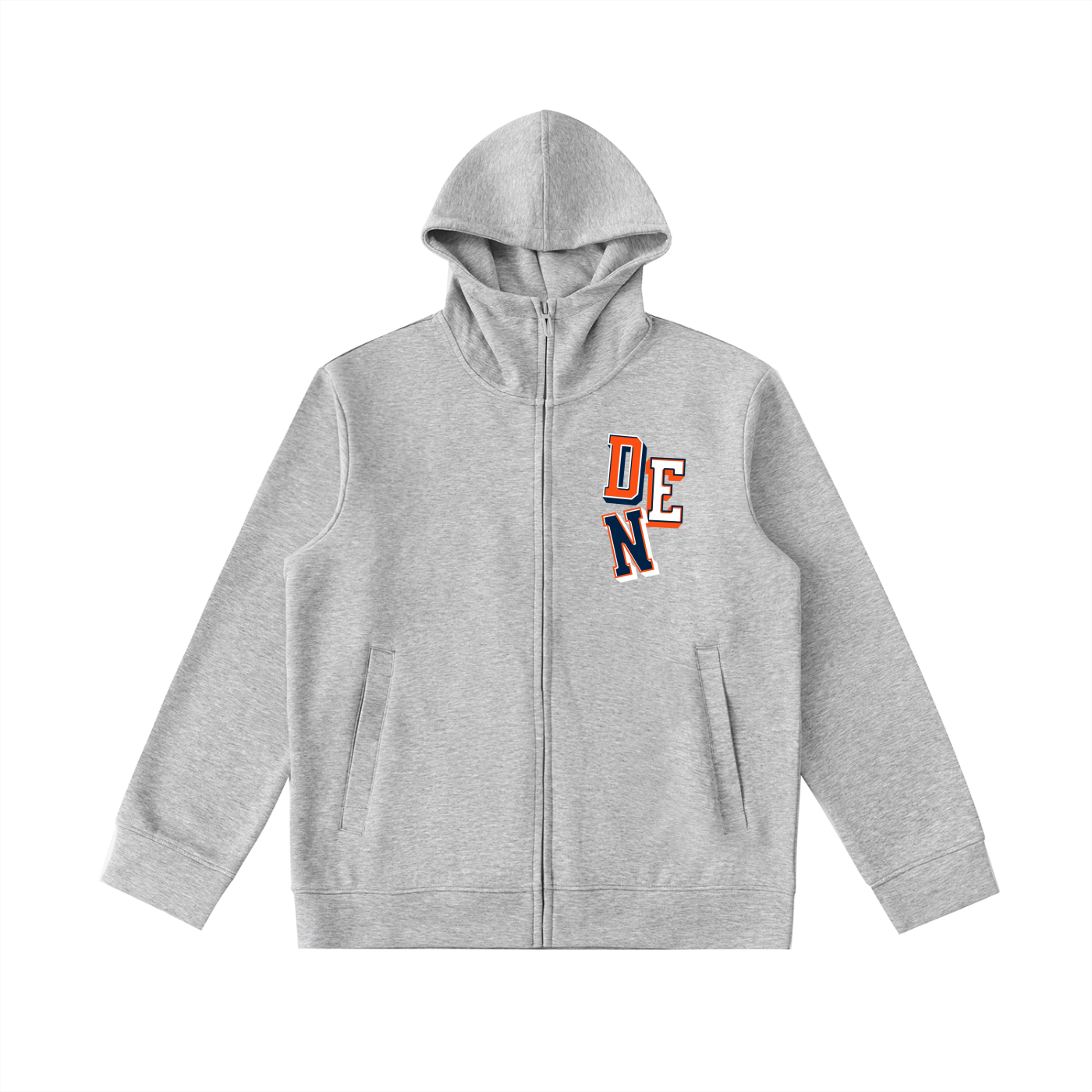 Heir "DEN" Denver Zip-Up Hoodie