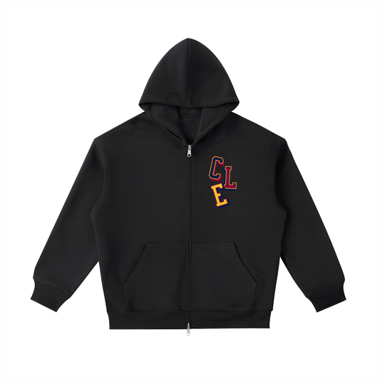 Heir CLE Zip-Up Hoodie