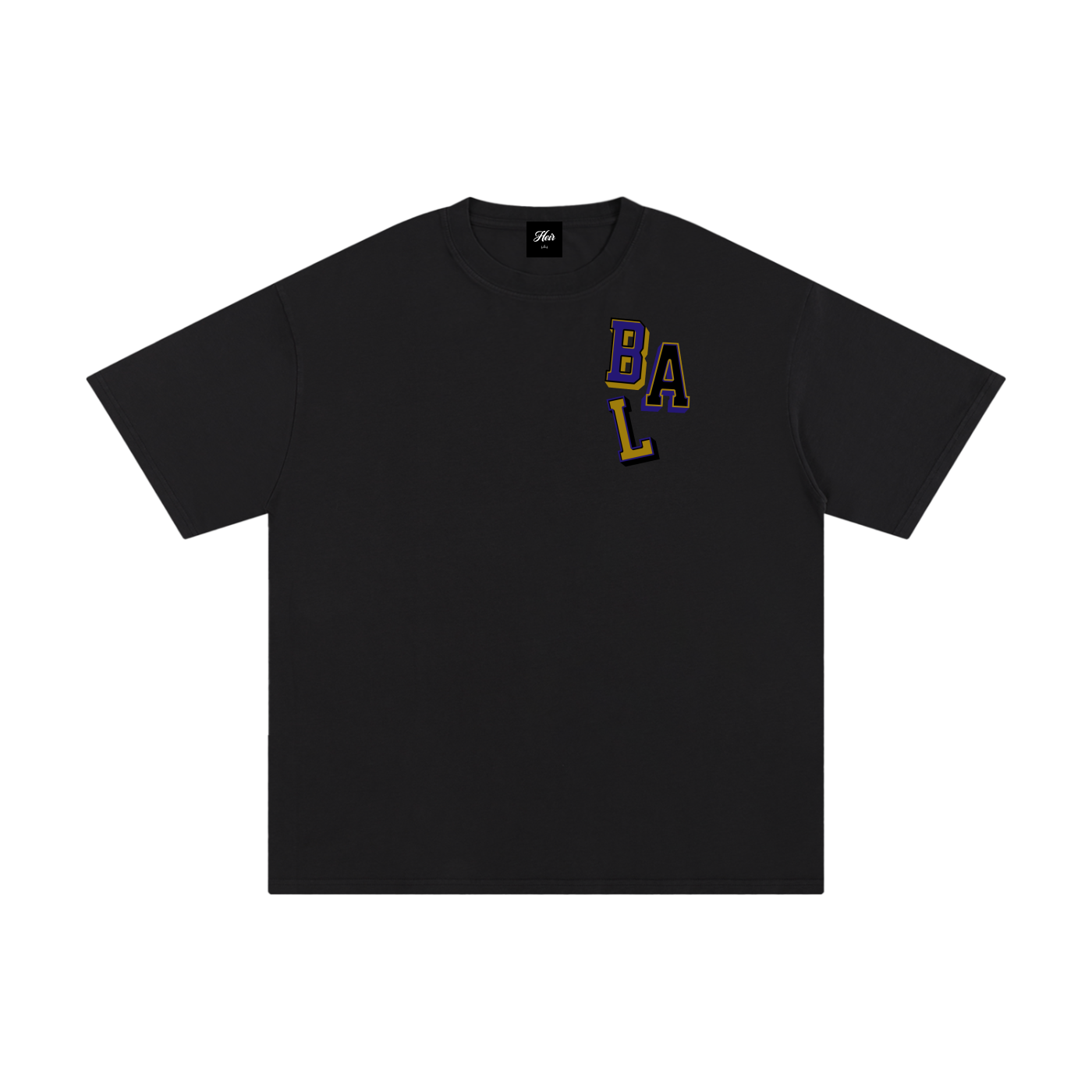 Heir "BAL" Baltimore Football T-Shirt