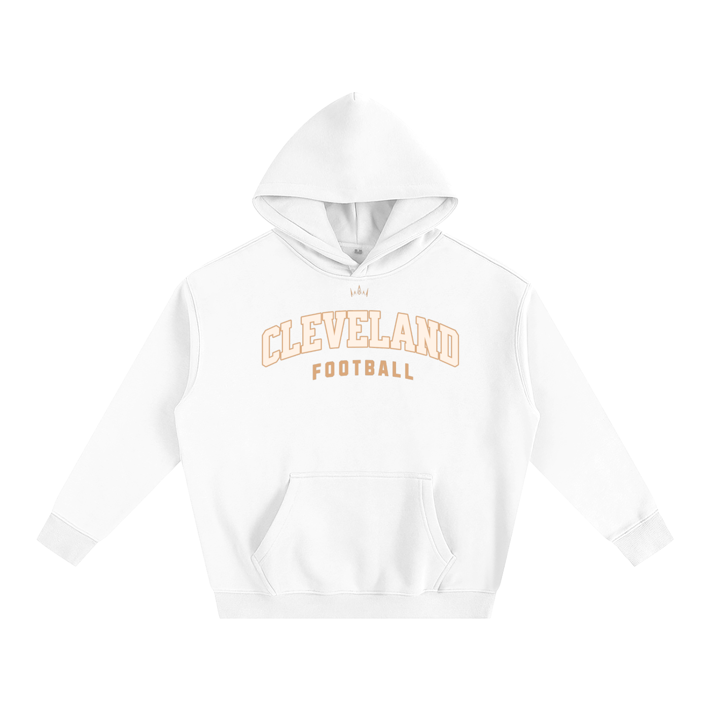 Heir Cleveland Football Oversized Hoodie