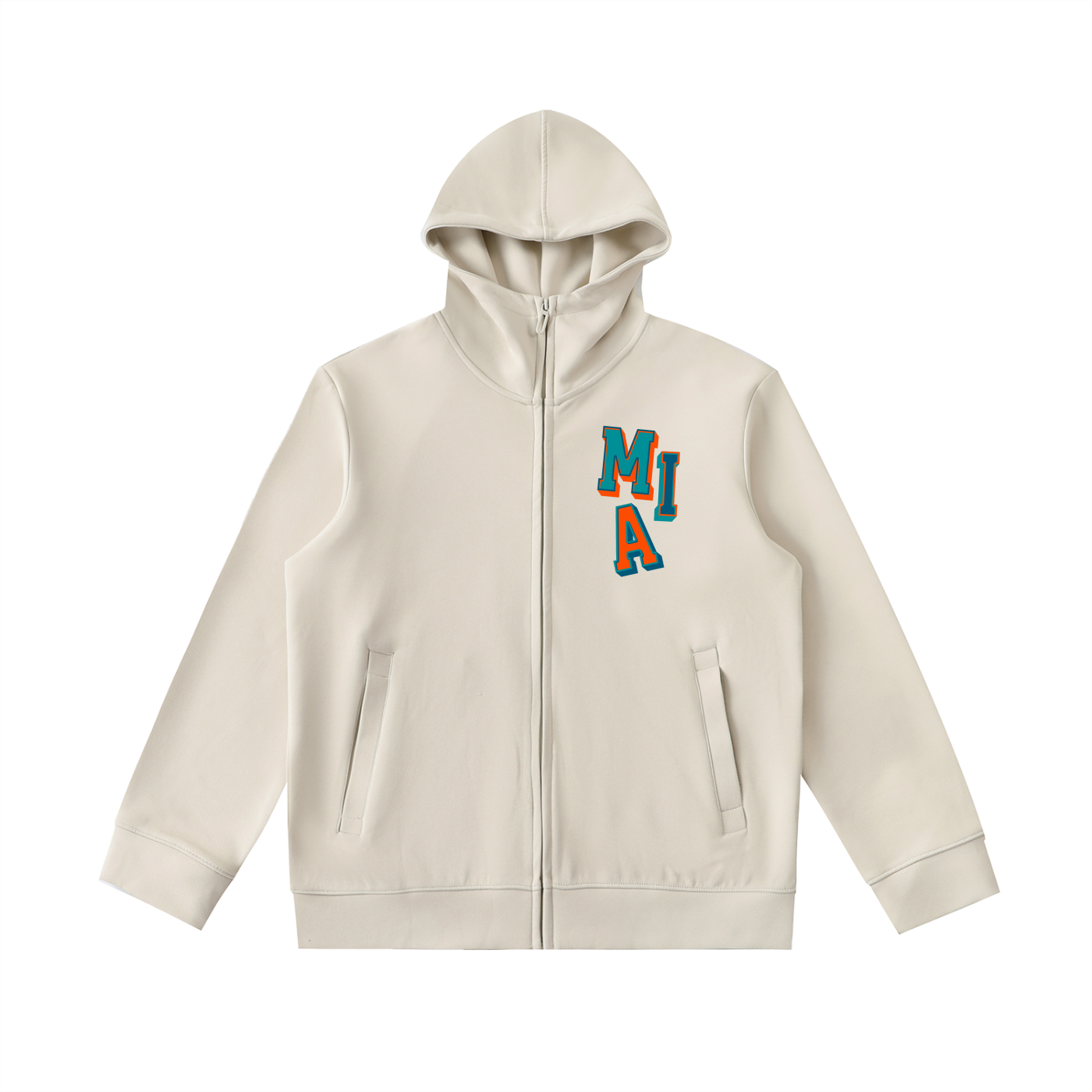 Heir "MIA" Miami Zip-Up Hoodie