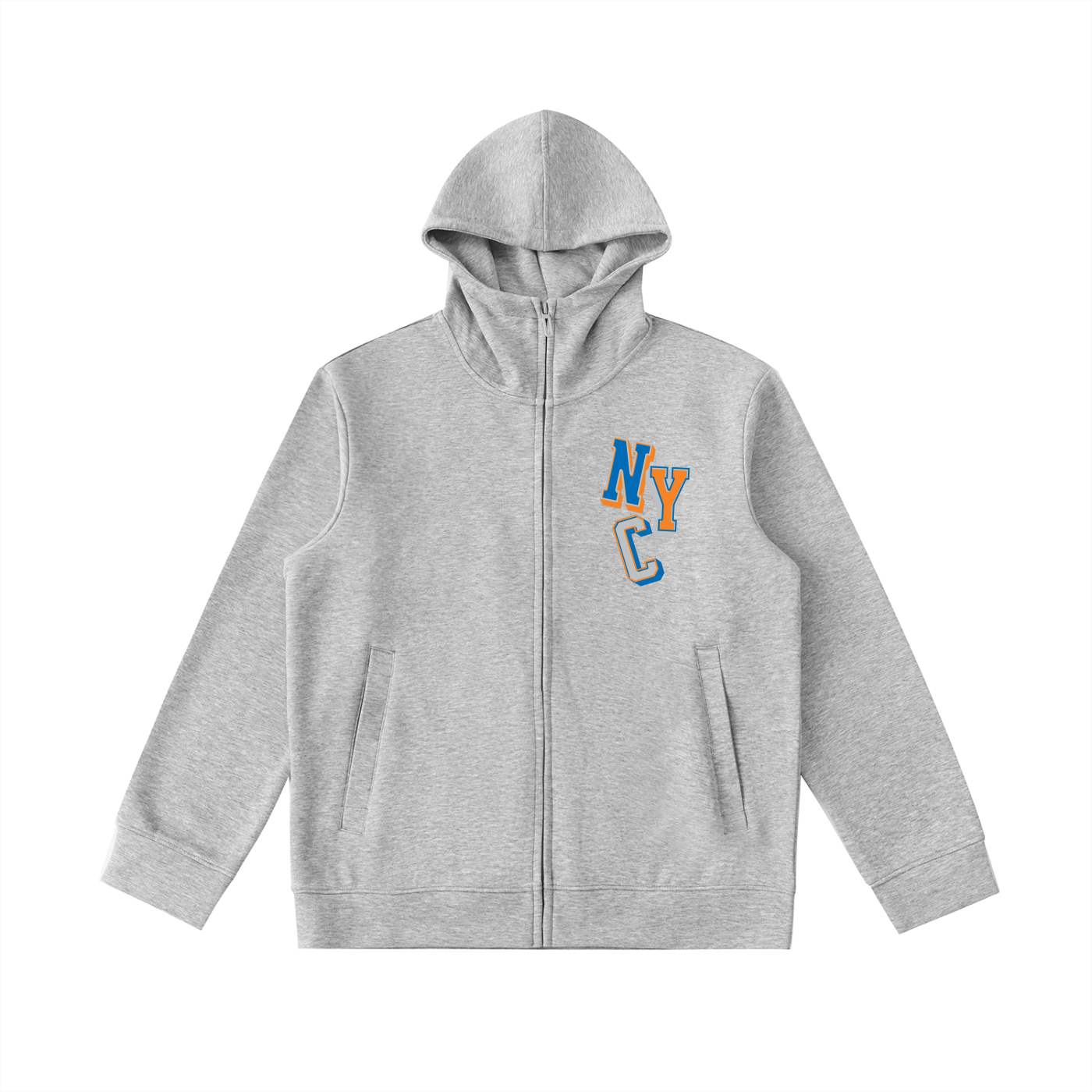 Heir NYC Zip-Up Hoodie
