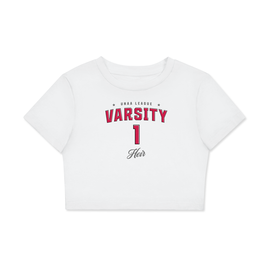 Heir Varsity Crop Tee