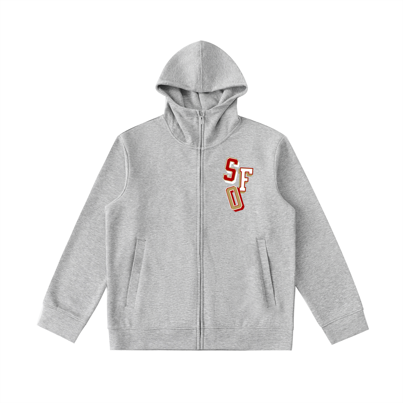 Heir "SFO" San Francisco Zip-Up Hoodie