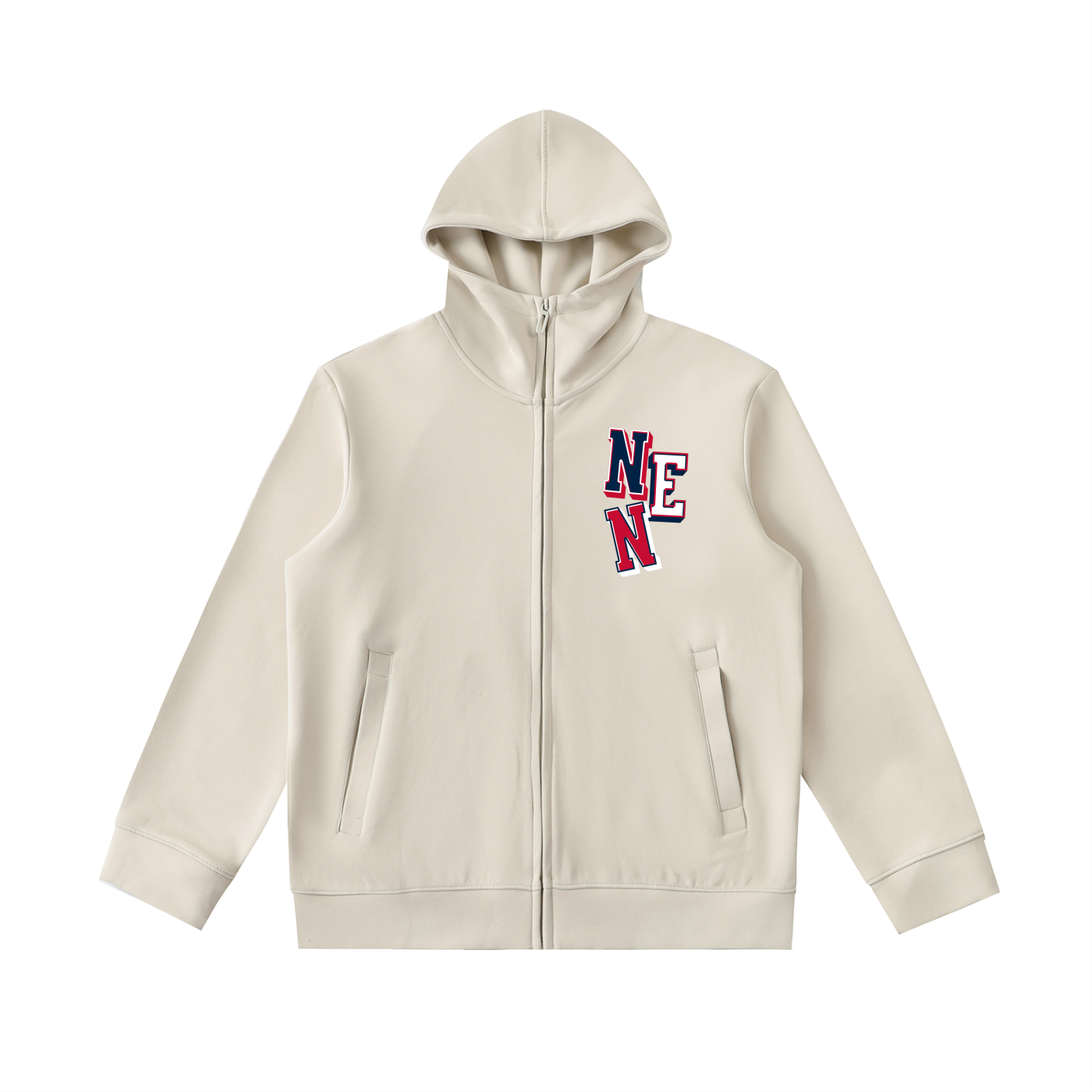 Heir "NEN" New England Zip-Up Hoodie