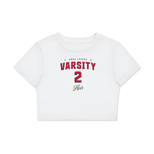 Heir Varsity Crop Tee