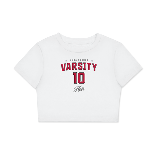 Heir Varsity Crop Tee