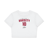 Heir Varsity Crop Tee