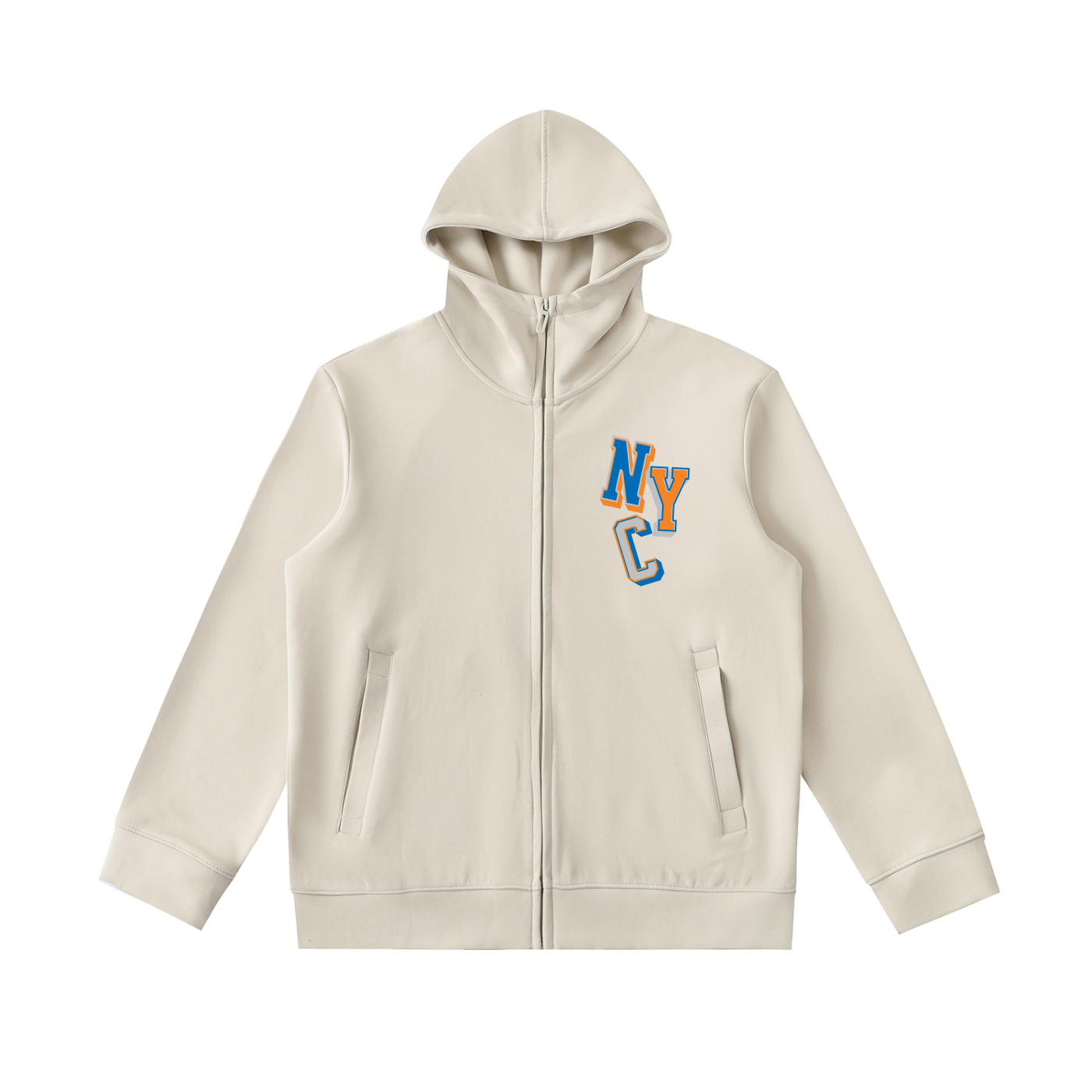 Heir NYC Zip-Up Hoodie