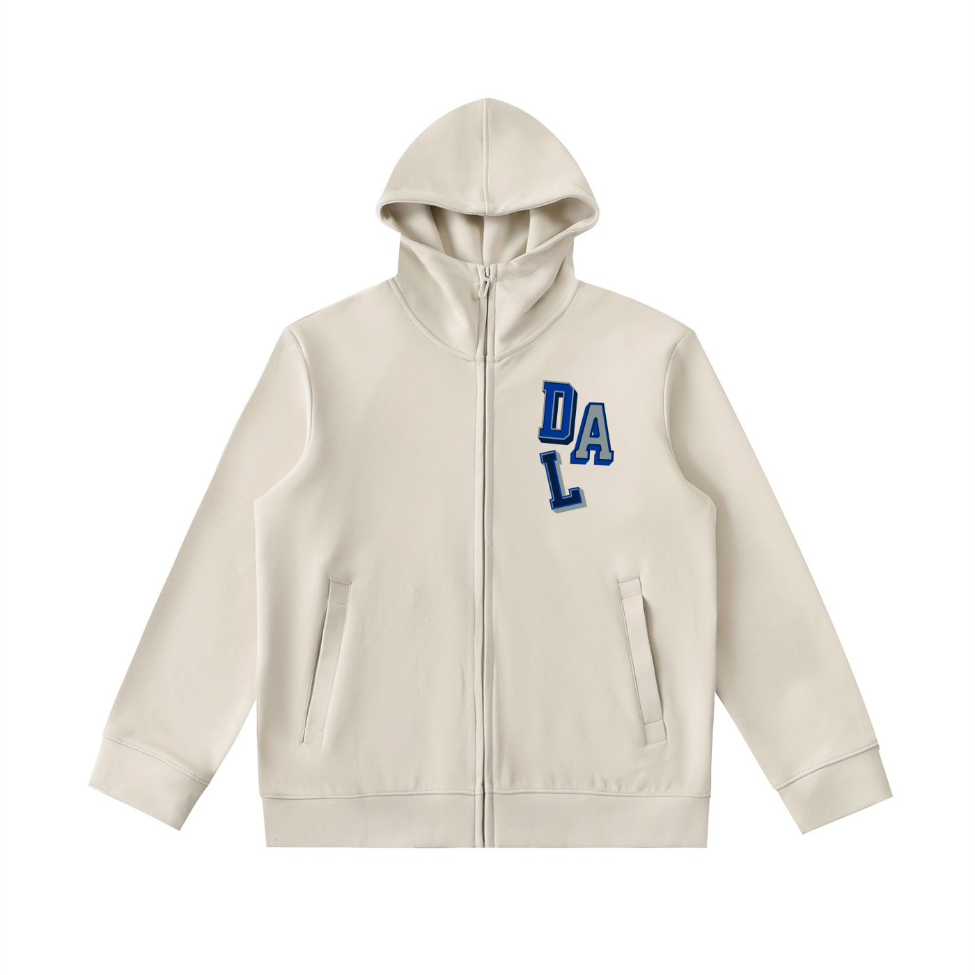 Heir "DAL" Dallas Zip-Up Hoodie