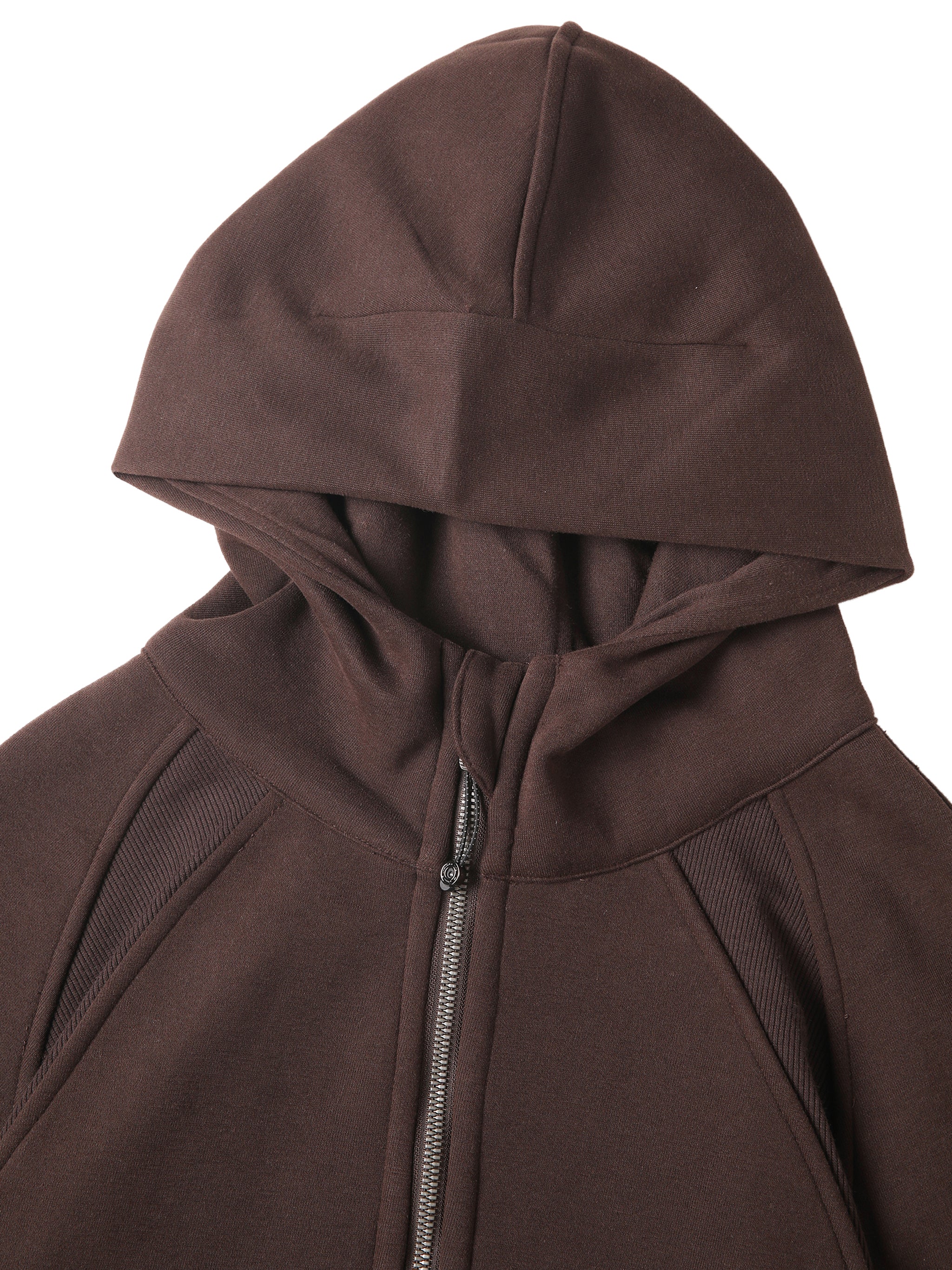 Heir Cropped Half-Zip Hoodie