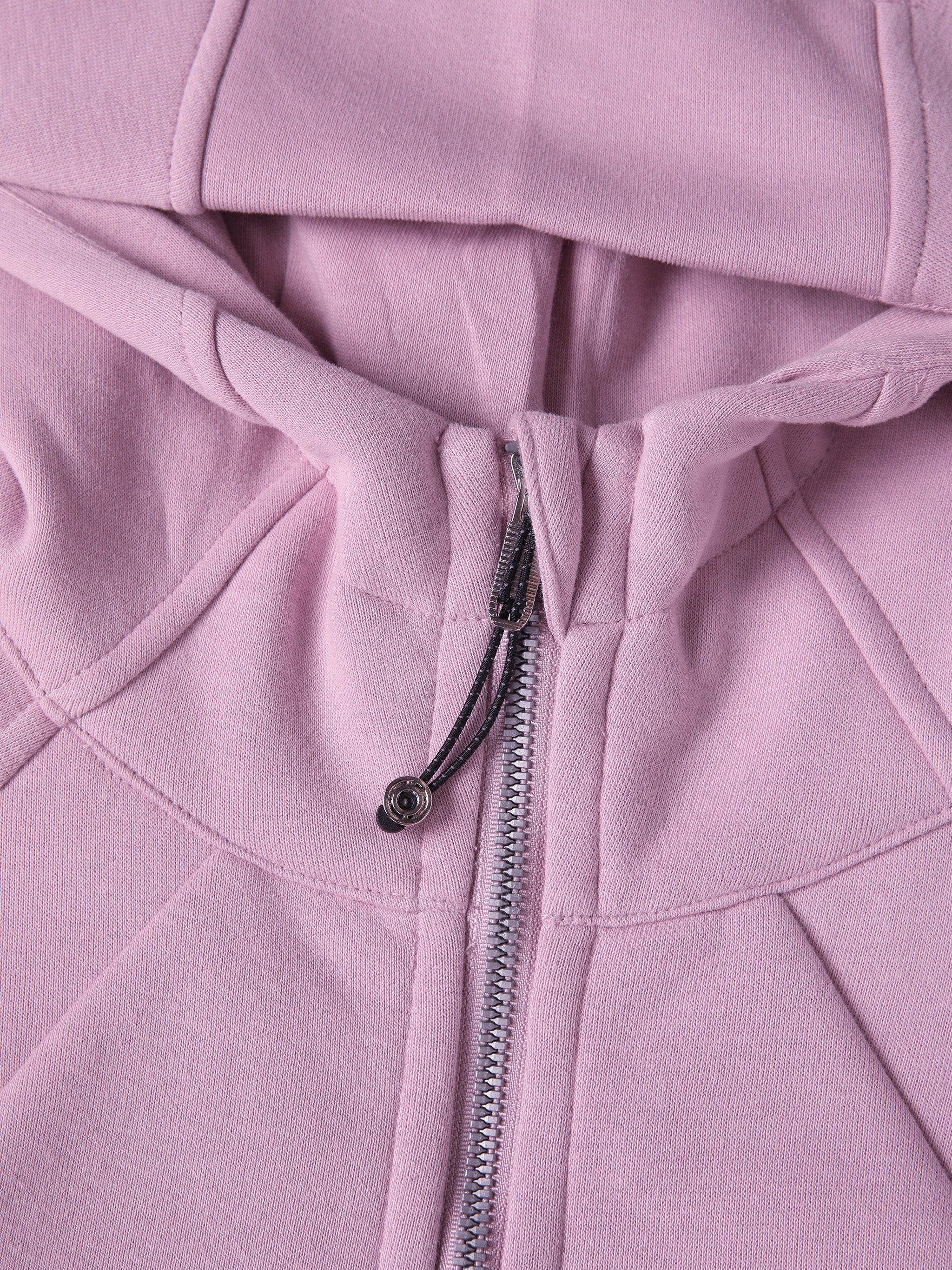 Heir Cropped Zip-Up Hoodie